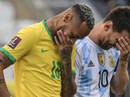 Why brazil vs Argentina match stopped