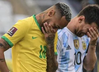 Why brazil vs Argentina match stopped