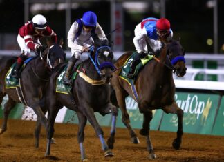 Emblem Road and Nigberto Ramos pull clear to land the $20m Saudi Cup in Riyadh