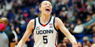 Bueckers' return to UConn track: 'It was so much fun'

