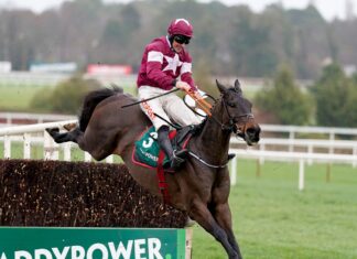 Elliott desires to supply the Gold Cup for Conflated Conflated is clear at the last