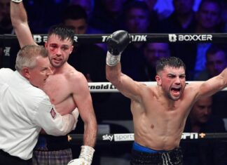 HIGHLIGHTS AND RESULTS: Josh Taylor retains unchallenged title with break up resolution on Jack Caterall HIGHLIGHTS AND RESULTS: Josh Taylor retains unchallenged title with split decision on Jack Caterall