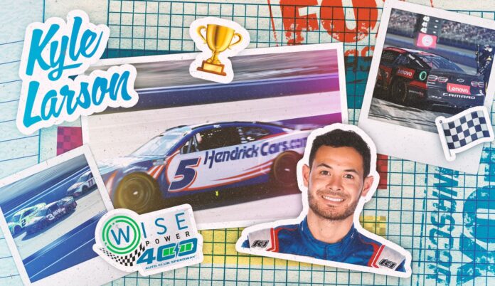 Kyle Larson wins again, Tyler Riddick disappoints at Fontana

