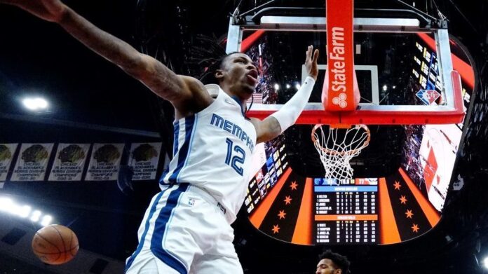 Morant marks Grizzlies with 46 for victory over Bulls

