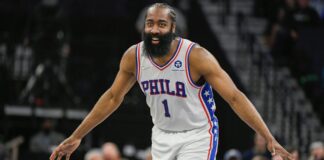 'So happy': James Harden smiled after his big debut with Joel Embiid and Sixers

