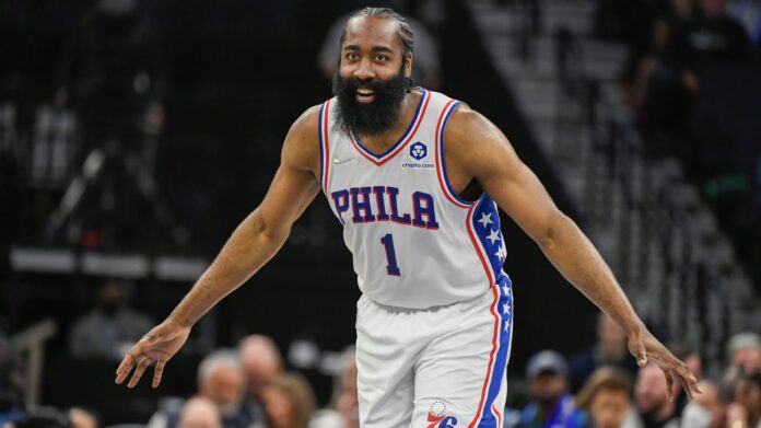 'So happy': James Harden smiled after his big debut with Joel Embiid and Sixers

