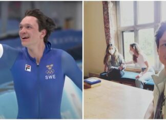 Speed ​​skater awards his gold medal at the Beijing Winter Olympics in protest of China's human rights violations

