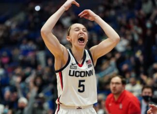 Paige Bueckers was limited by minutes in her first game in more than two months, but her return was a huge boost for UConn pre-season.