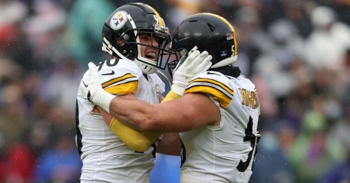 The case of the Pittsburgh Steelers outside the Linebacker stand

