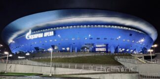 Zenit St. Petersburg's Gazprom Arena had been scheduled to host the Champions League final on May 28