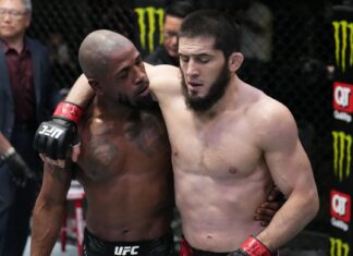 UFC Vegas 49 in tweets: Pros react to Islam Makhachev passing through Bobby Green for 10th straight win

