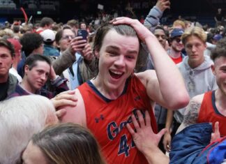 What a crazy day in college hoops it was Saturday

