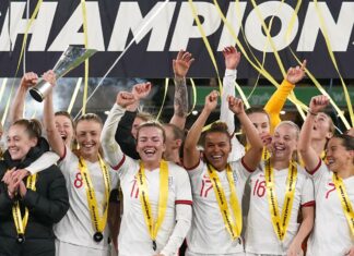 Late goals see England beat Germany to win Arnold Clark Cup