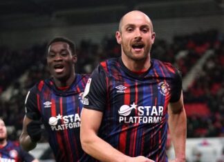 Luton beat Stoke to maintain play-off surge
