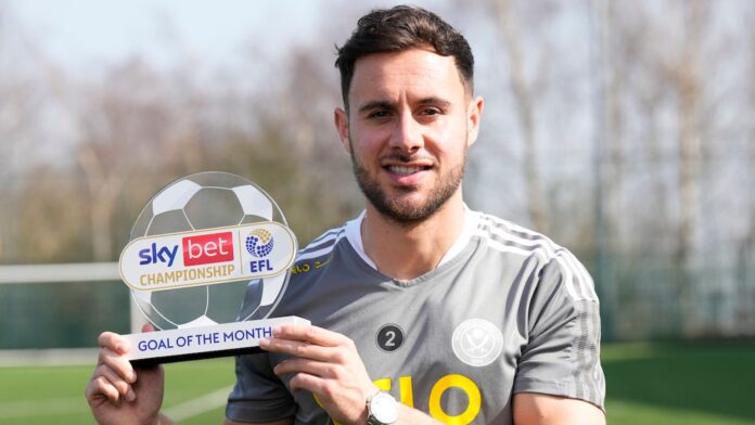 Baldock wins the championship goal of the month

