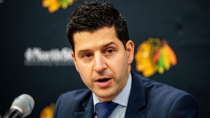 Blackhawks have temporarily appointed Davidson as the team's general manager

