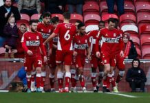 Boro beat Luton to return to the top six

