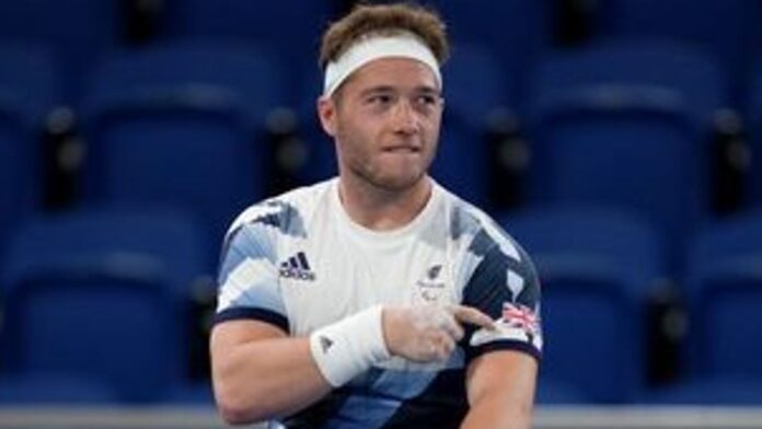 Britain's Hewitt climbed to the top of the wheelchair tennis rankings

