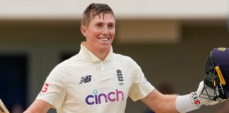 Crowley Horn keeps England's slim hopes of victory alive

