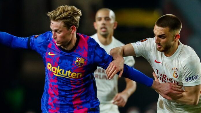 Barcelona were frustrated by Galatasaray