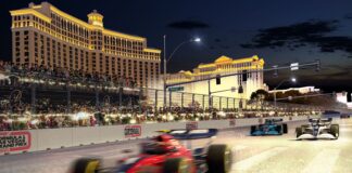 Formula 1 racing in Las Vegas from 2023

