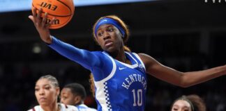 Howard 3-peats in the UK as the first All-American

