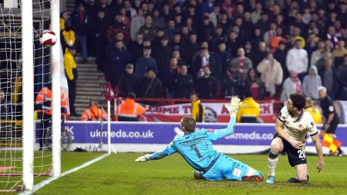 Jota breaks the deadlock in the second half