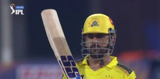 Knight Riders won the opening IPL match despite Dhoni's fireworks

