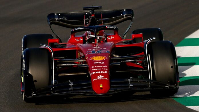 Leclerc points Verstappen but damages the car in a P2 crash

