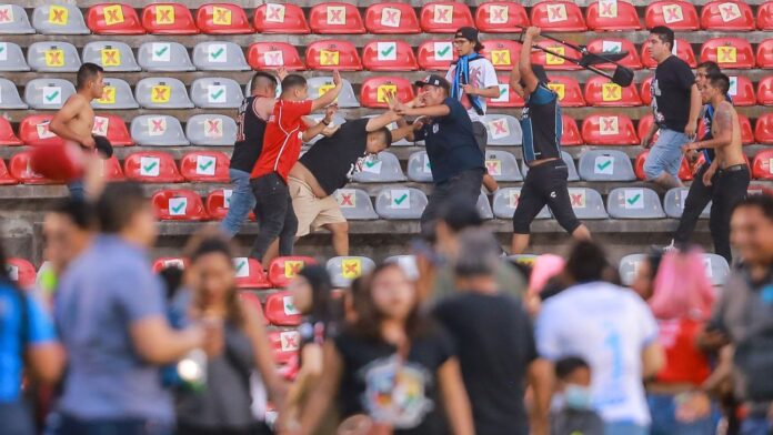 Liga MX bans Queretaro fans, 'bars' after brawl

