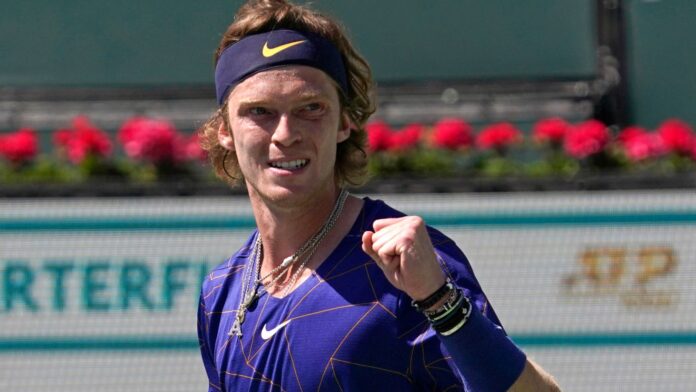 Russian tennis star Rublev: Sports should not be mixed with politics

