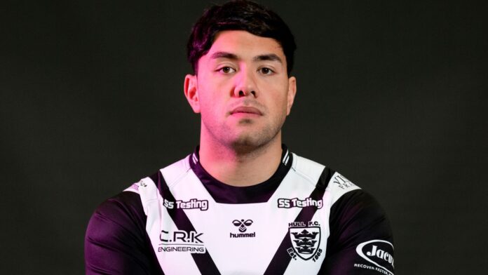 Savelio is proud to be the running man at Hull FC


