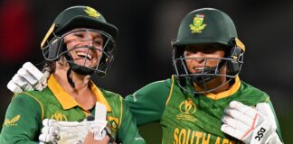 South Africa reached the last four after a thrilling win against India

