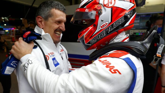 Steiner hails the fictional return of Haas, Magnussen

