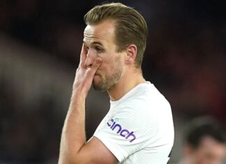 Harry Kane received an unauthorized blow against Middlesbrough