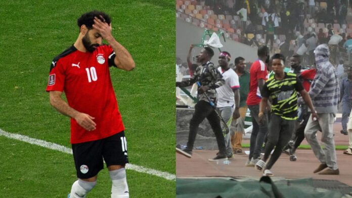  The Egyptian Football Association accuses Senegal fans of racism and attack on a bus |  Nigeria fans storm the stadium

