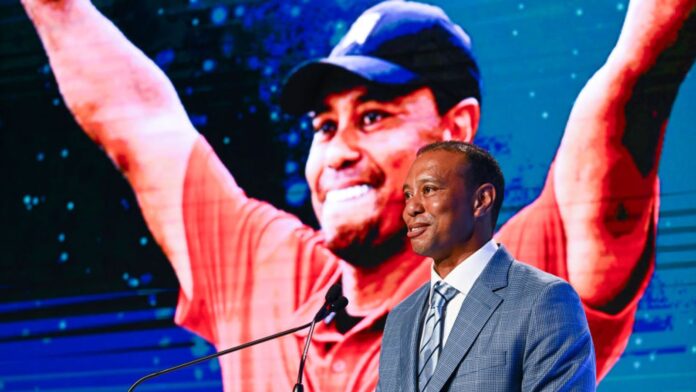 Tiger was inducted into the World Golf Hall of Fame

