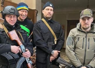 Ukrainian athletes battle towards Russian invasion usyk