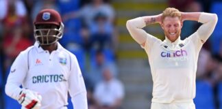 West Indies frustrate England after rattling of wickets

