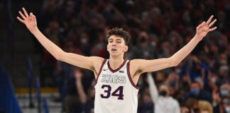 Zags stay on top of AP Top 25 as Vols crack top 10

