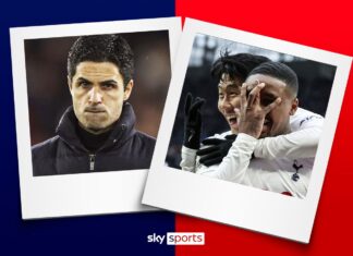 Arsenal and Spurs in race for top 4