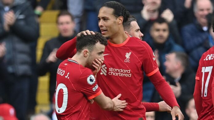 Liverpool can count on Jota while Salah struggles

