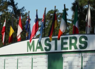 Masters: Second-round groups and tee times

