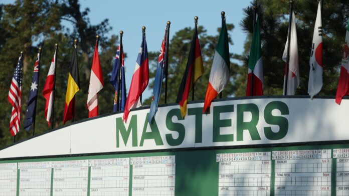 Masters: Second-round groups and tee times

