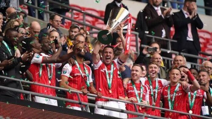 Rotherham won the Papa John Cup 2023/22