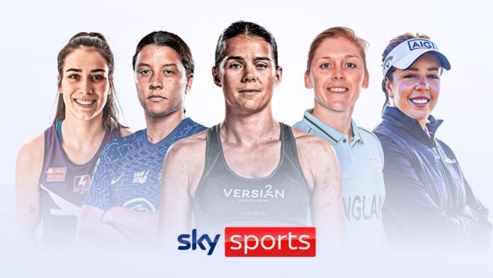 Sky Sports shows 24 hours of live women's sports

