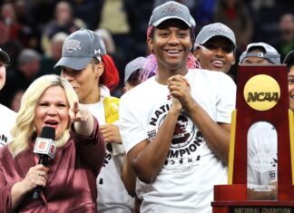 Take back Boston: National Player of the Year hands NCAA title to South Carolina

