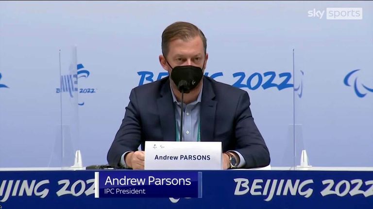 IPC President Andrew Parsons has confirmed that Russian and Belarusian athletes have been banned from the 2023 Paralympic Games after they reversed their decision following a protest from other competing nations.