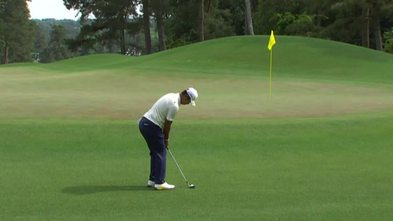 Nick Dougherty, Paul McGinley and Andrew Coultart look back at the best action from the final round of the Masters 85 at Augusta National. 