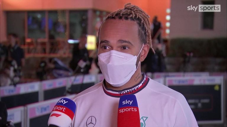 Lewis Hamilton was happy with his fifth place in qualifying, but admits that Mercedes will not be able to challenge Ferrari or Red Bulls in the race.